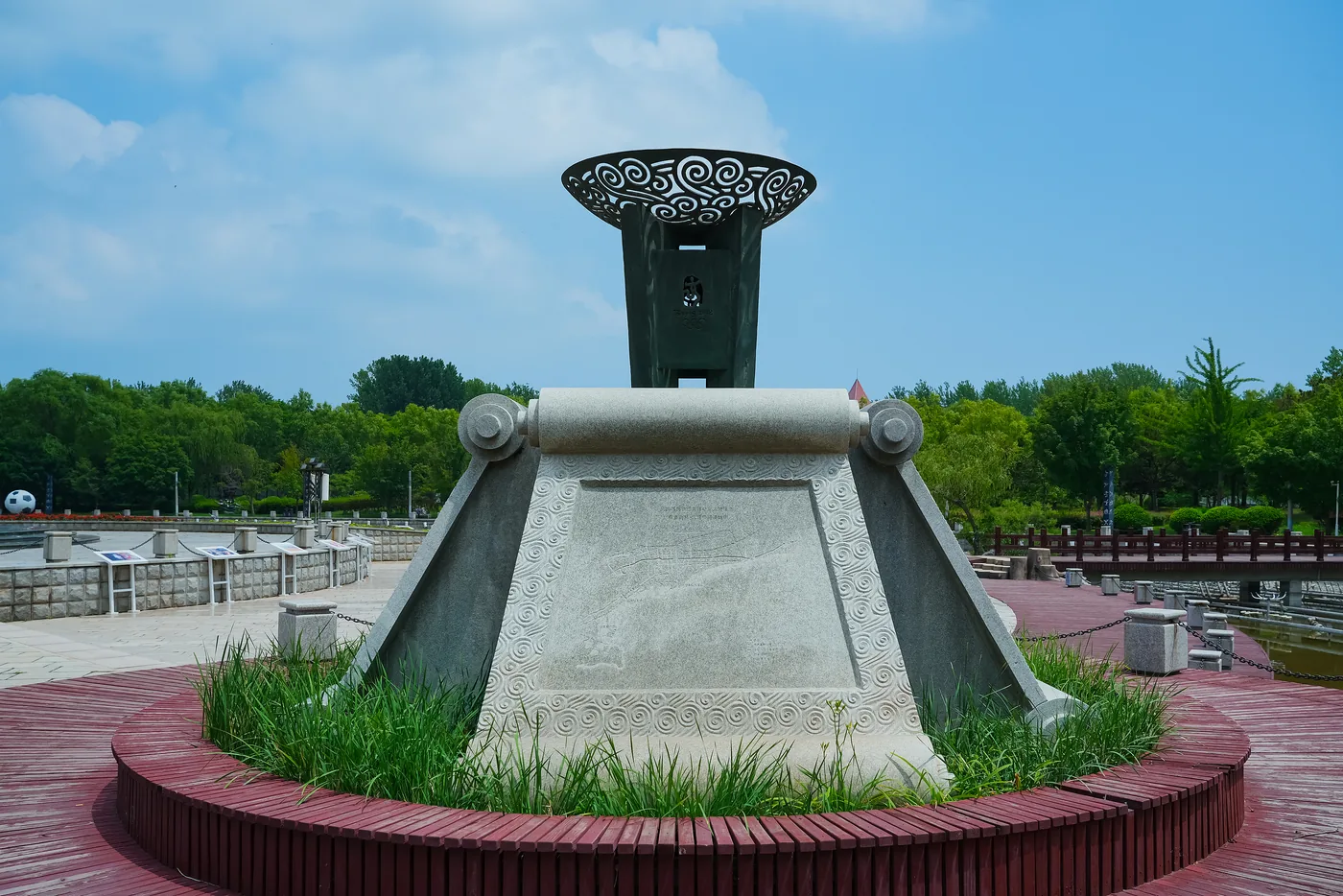 奥林匹克大道公园实景图片