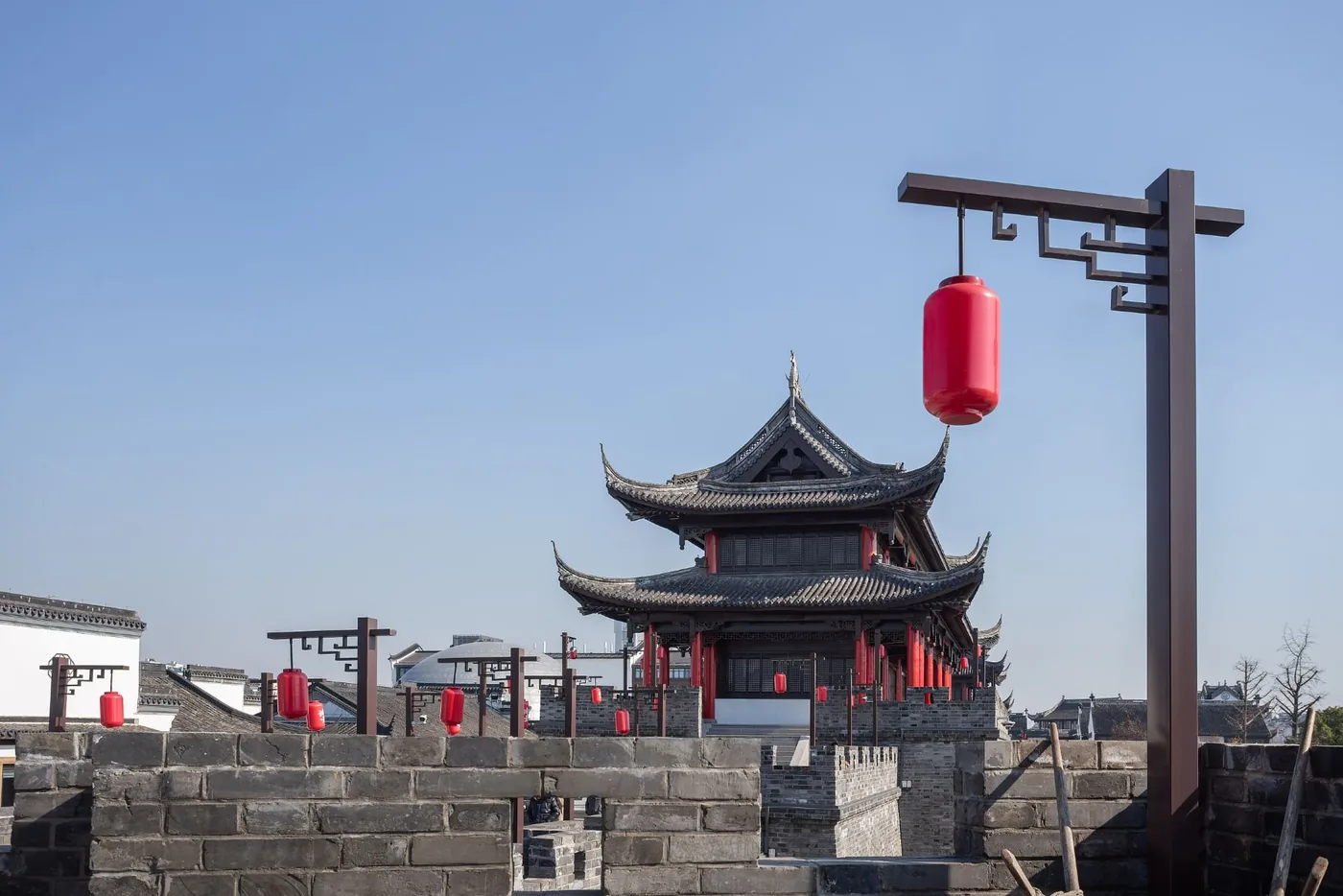 梅里古镇风景图片