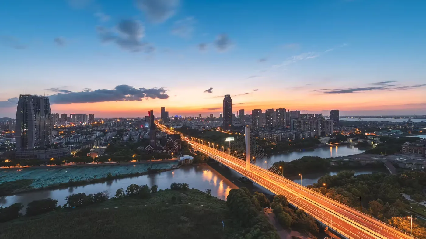 华西村风景图片