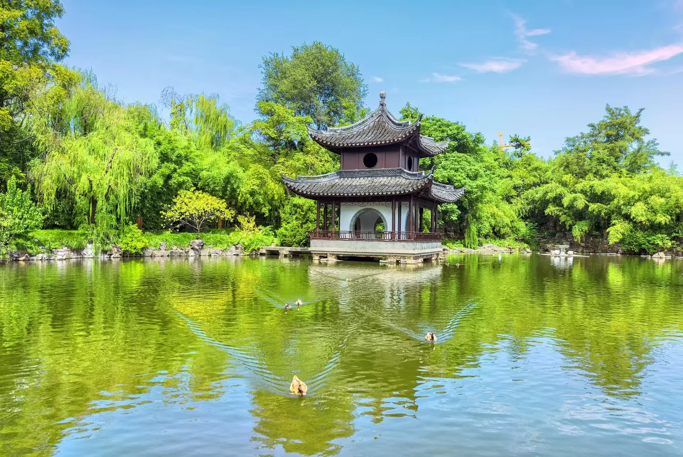 如皋古城风景图片