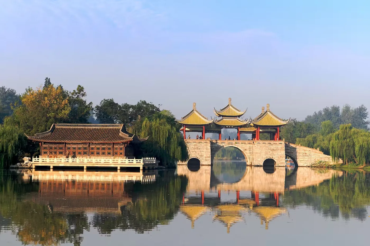 江都水利枢纽风景区风景图片