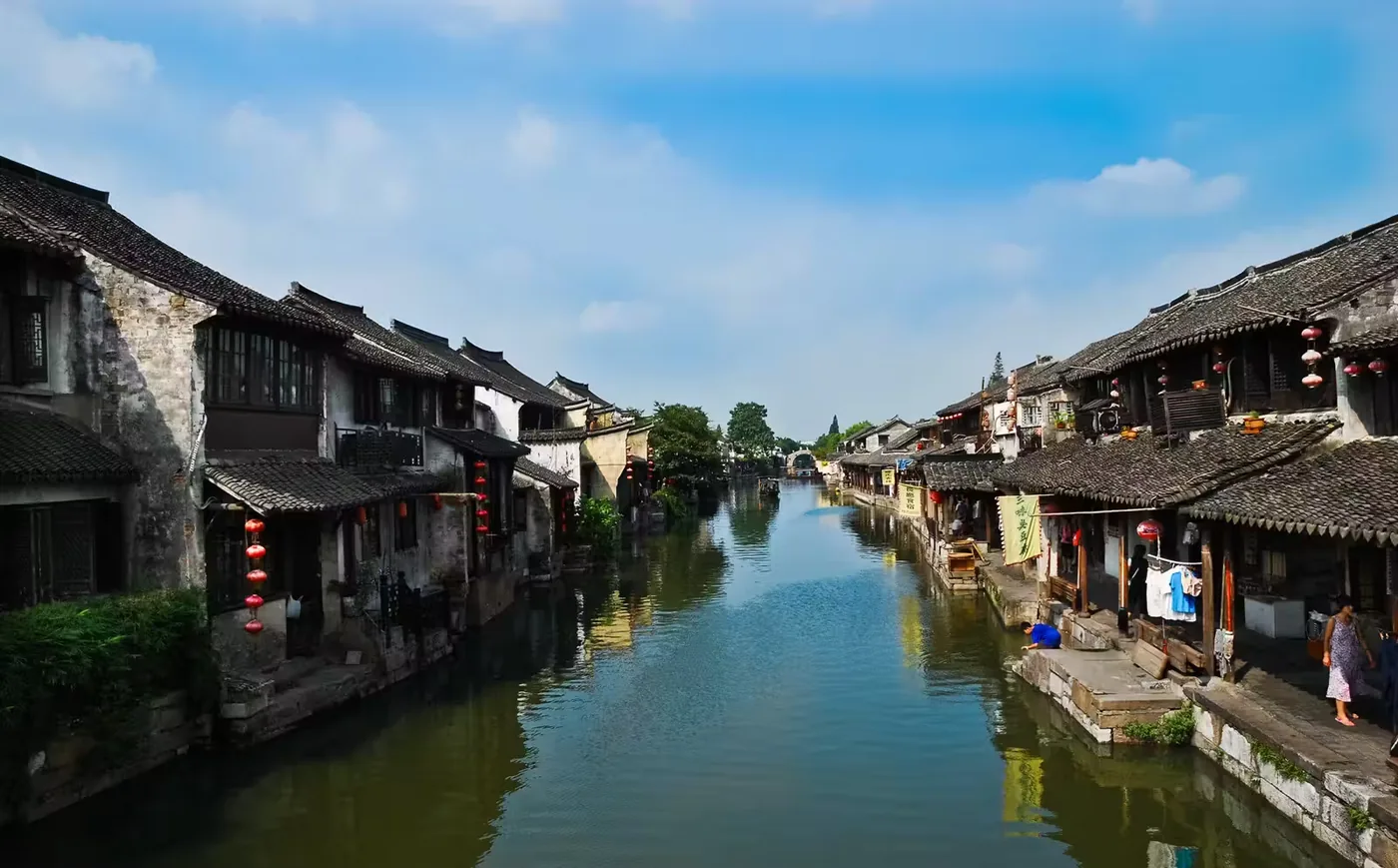 范蠡湖公园风景图片