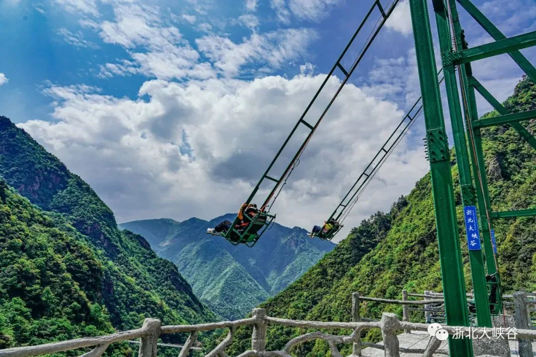 浙北大峡谷风景图片