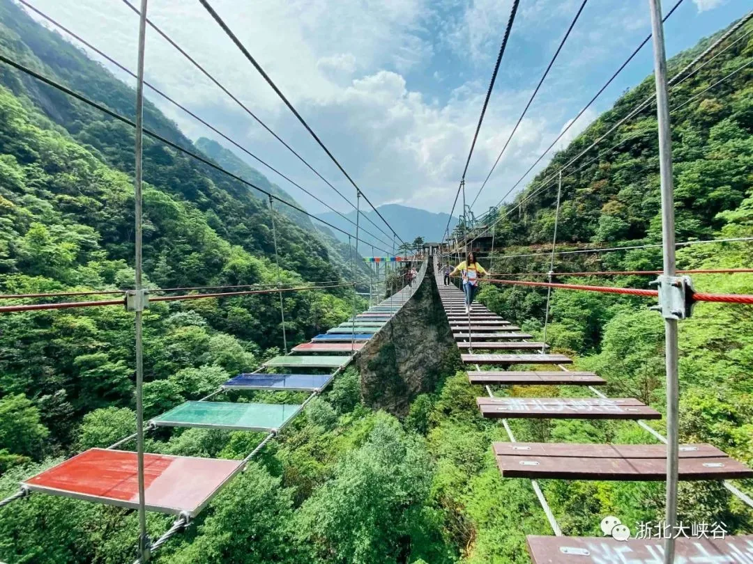 浙北大峡谷风景图片