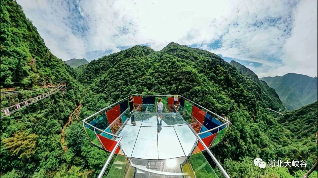 浙北大峡谷风景图片