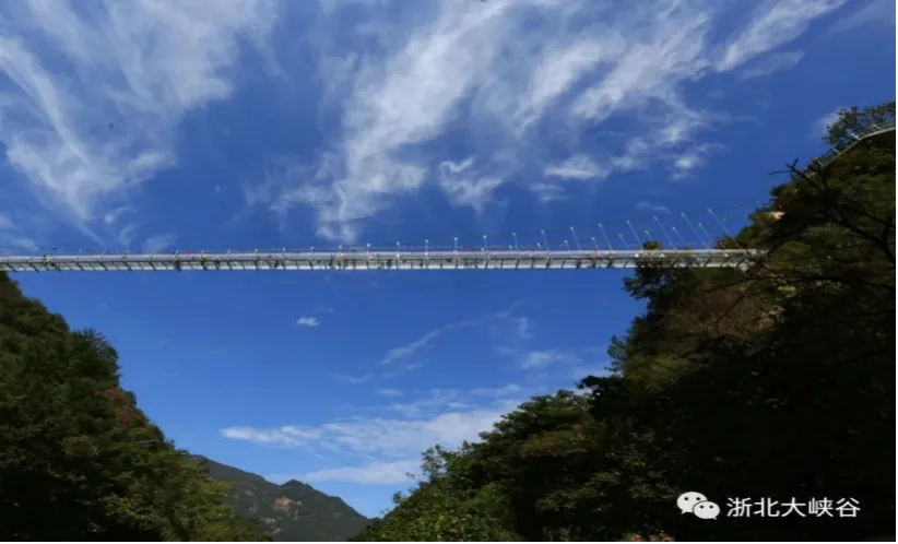 浙北大峡谷风景图片