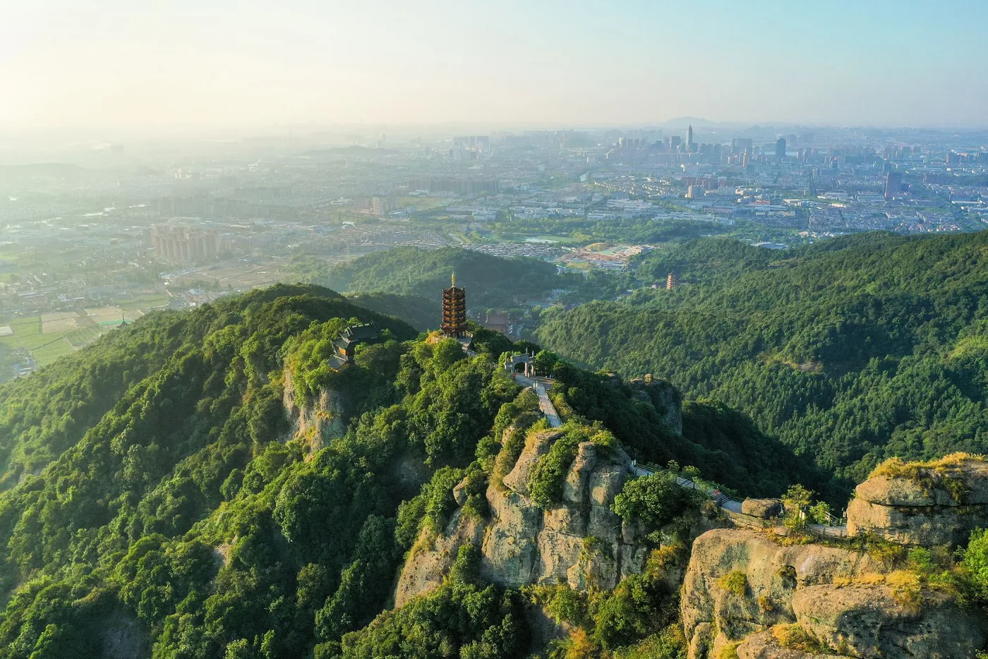 香炉峰风景图片