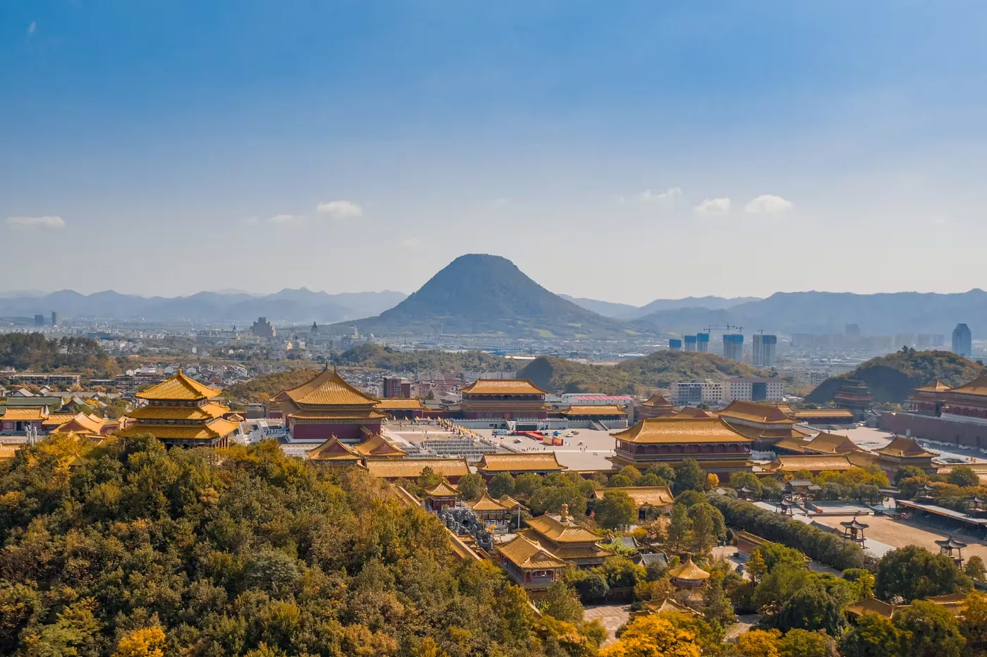 东白山风景图片