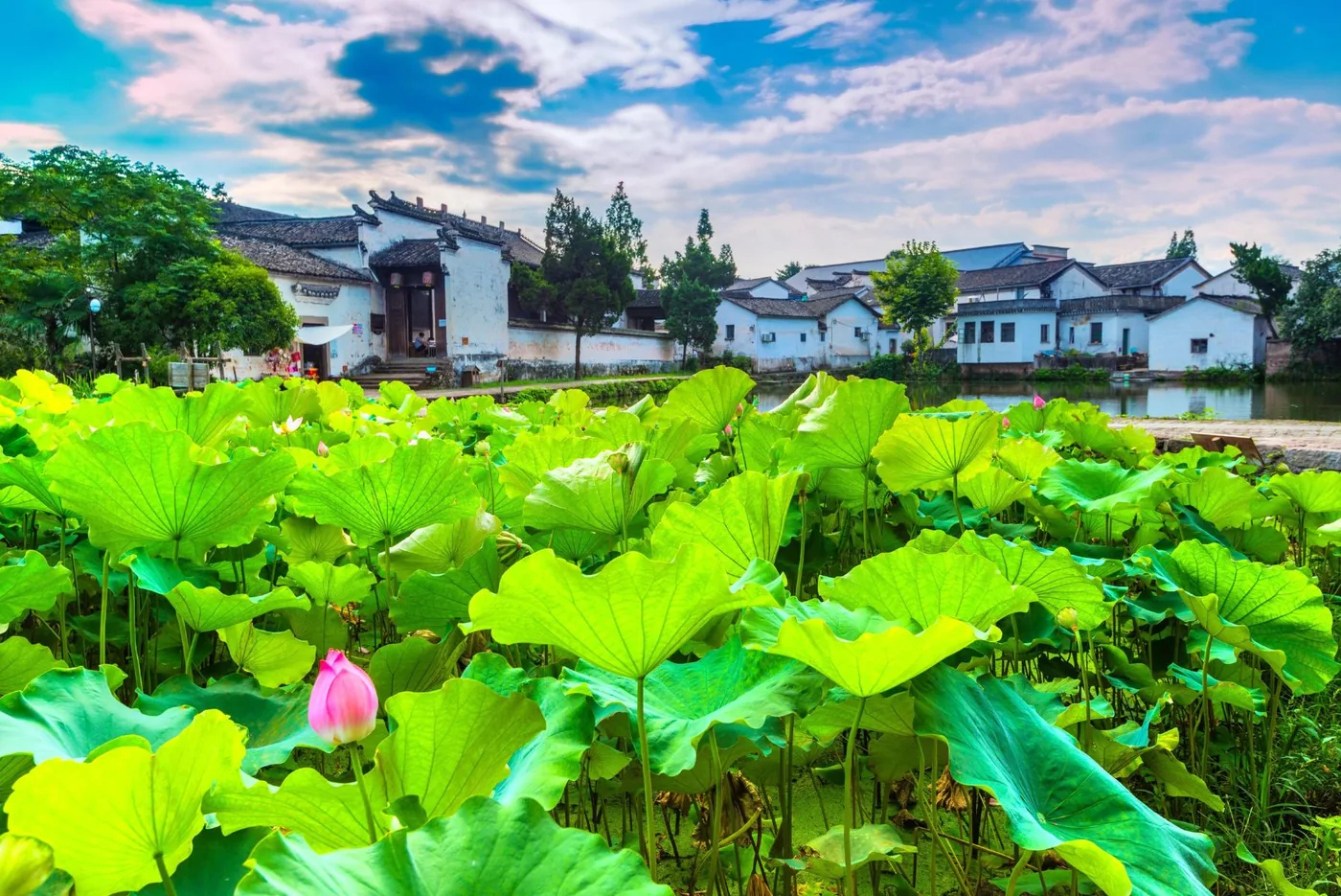 兰溪古城风景图片