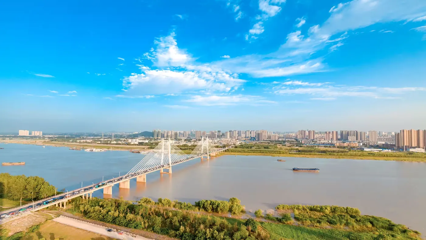 三汊河国家湿地公园风景图片