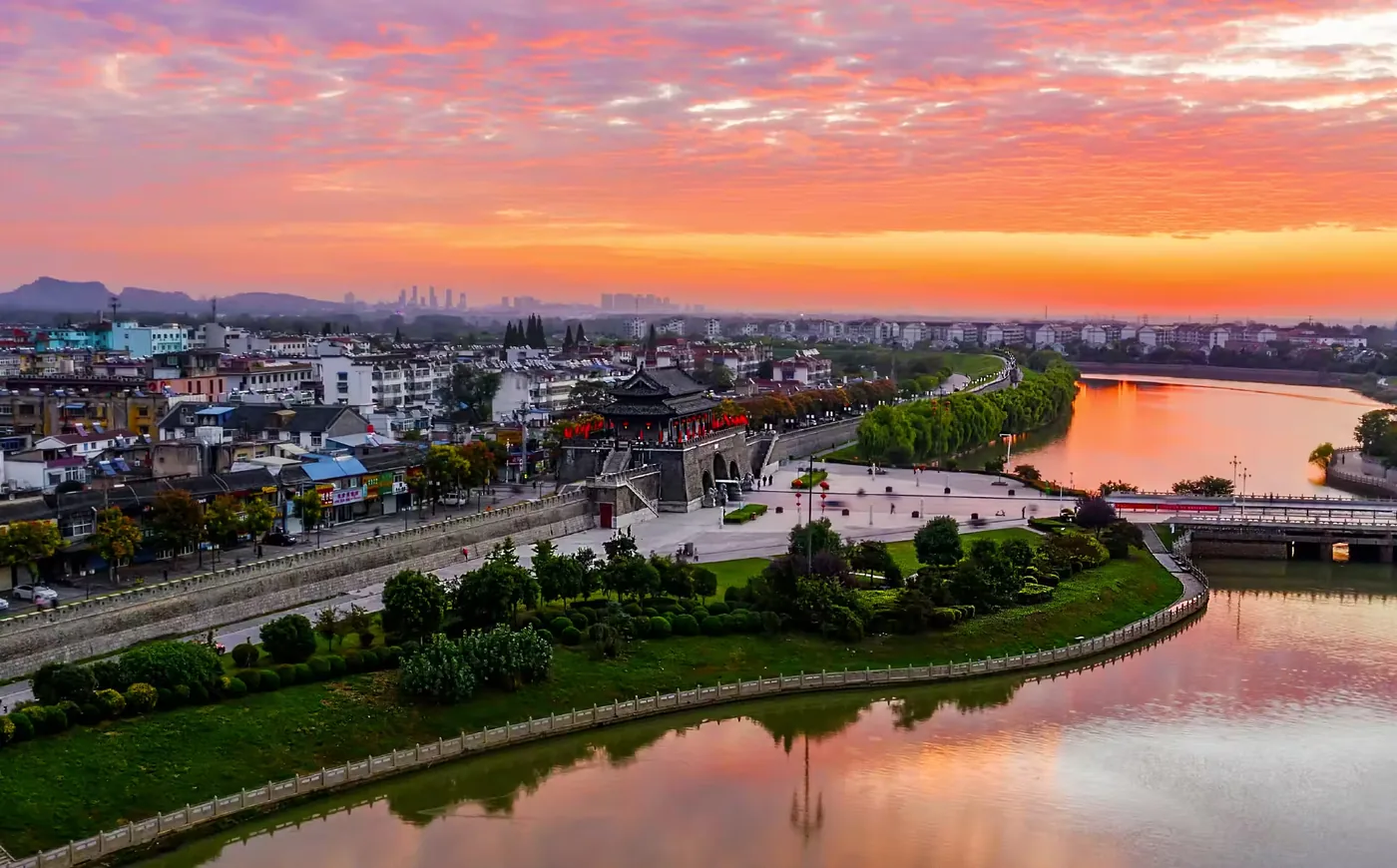 瓦埠湖风景图片