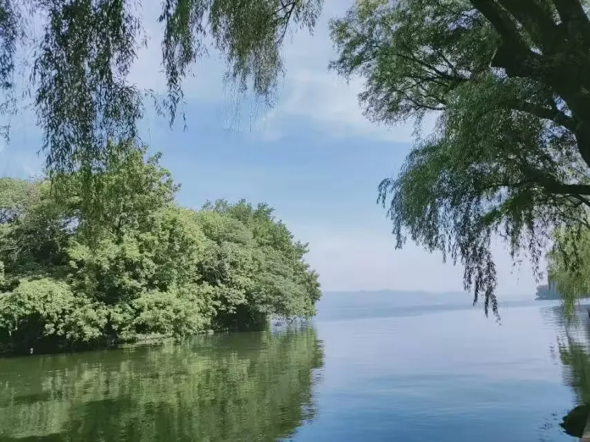 淮河公园风景图片
