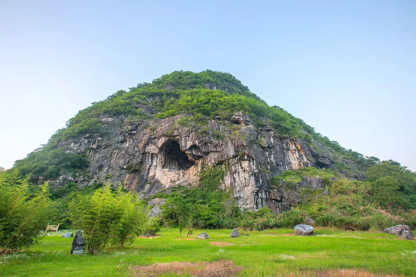 三明万寿岩遗址风景图片