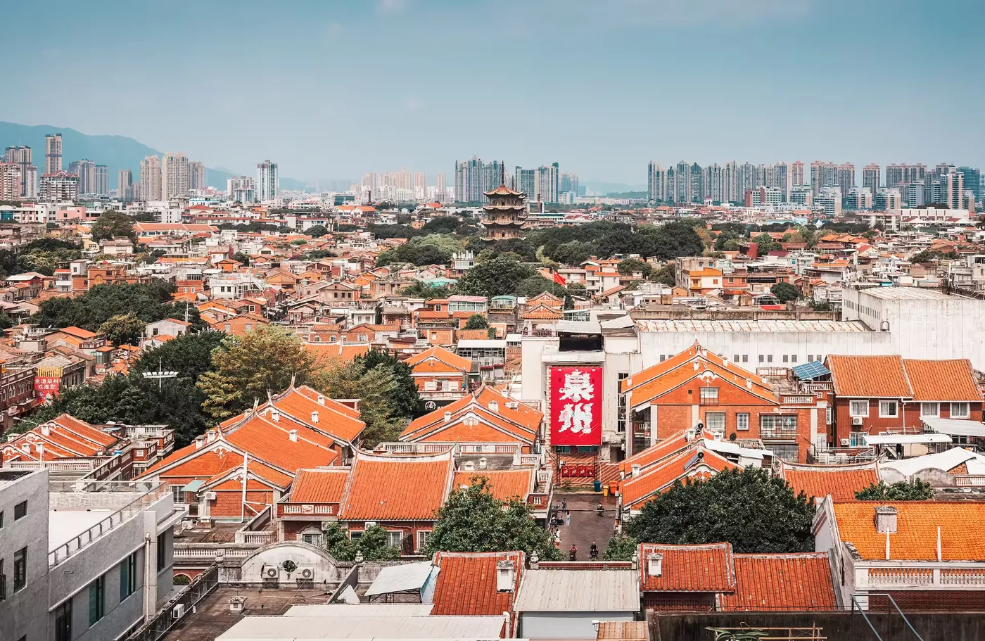 蟳埔村风景图片
