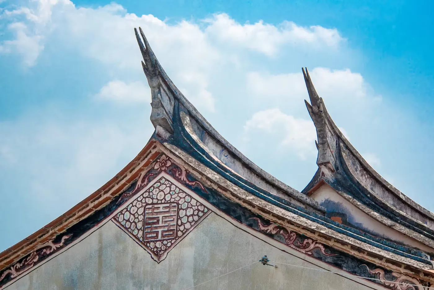 埭美古村风景图片
