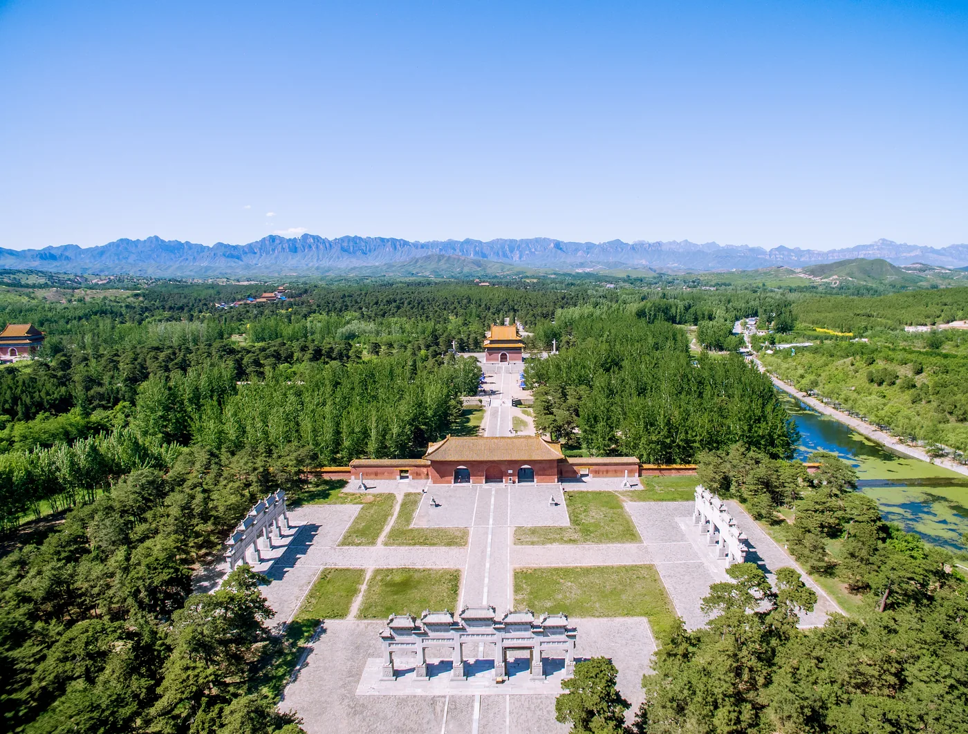清西陵实景图片