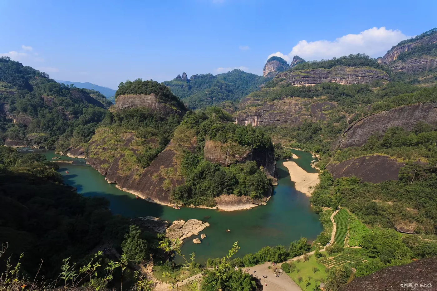 延平湖风景图片
