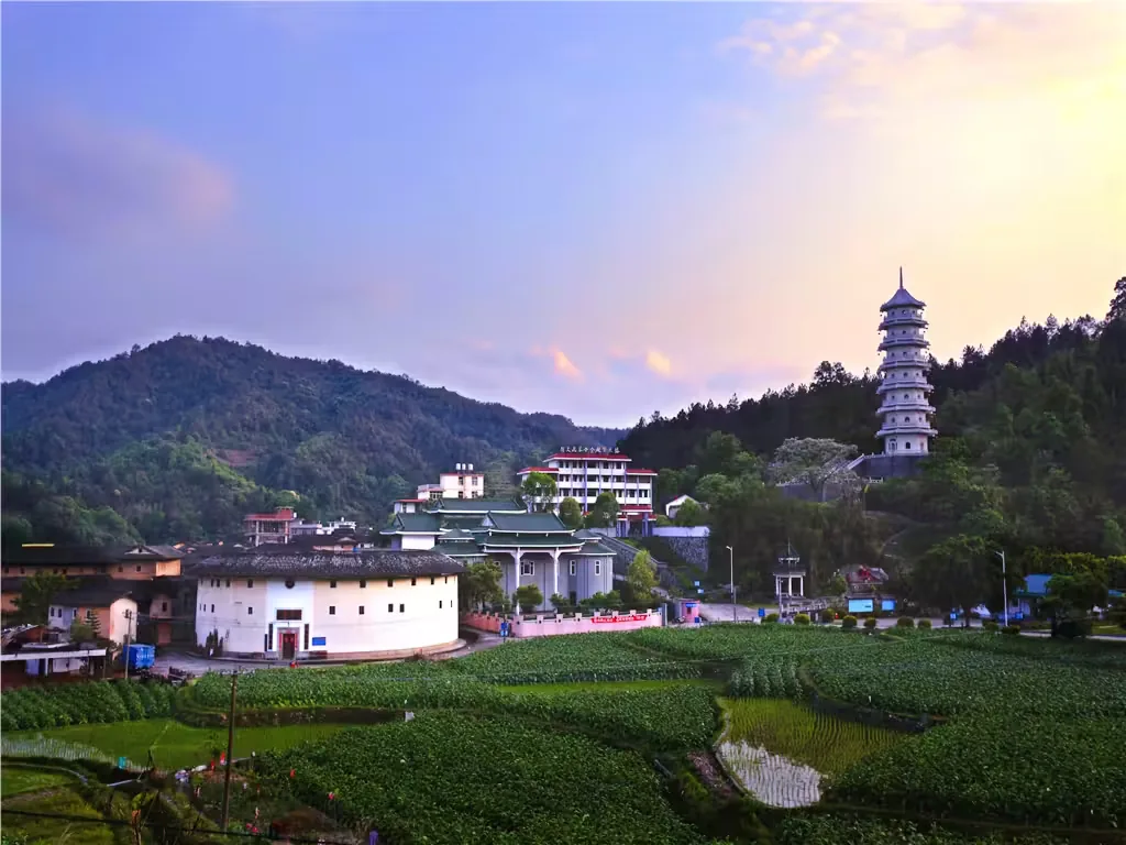 中川古村落实景图片