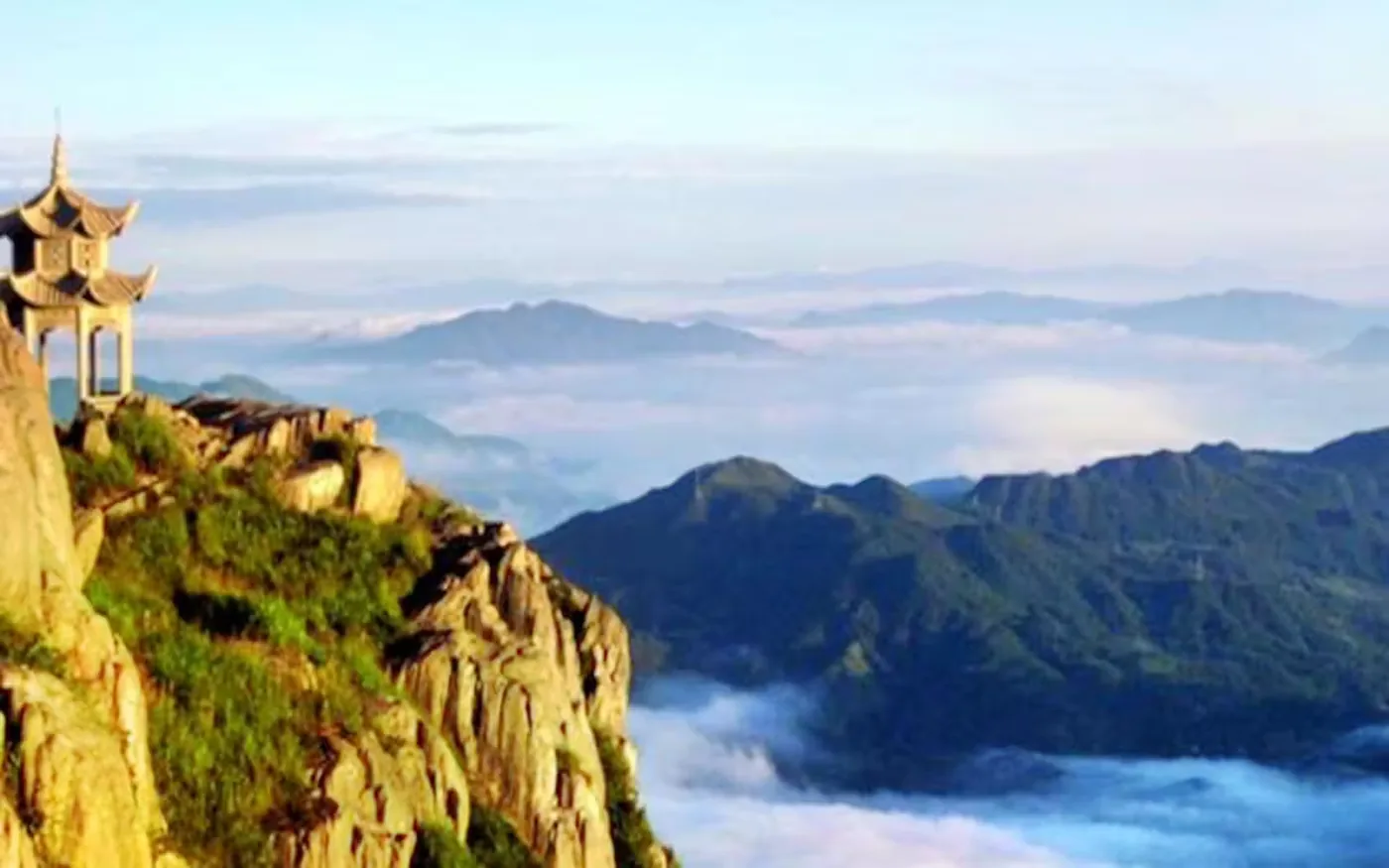 九龙井风景图片