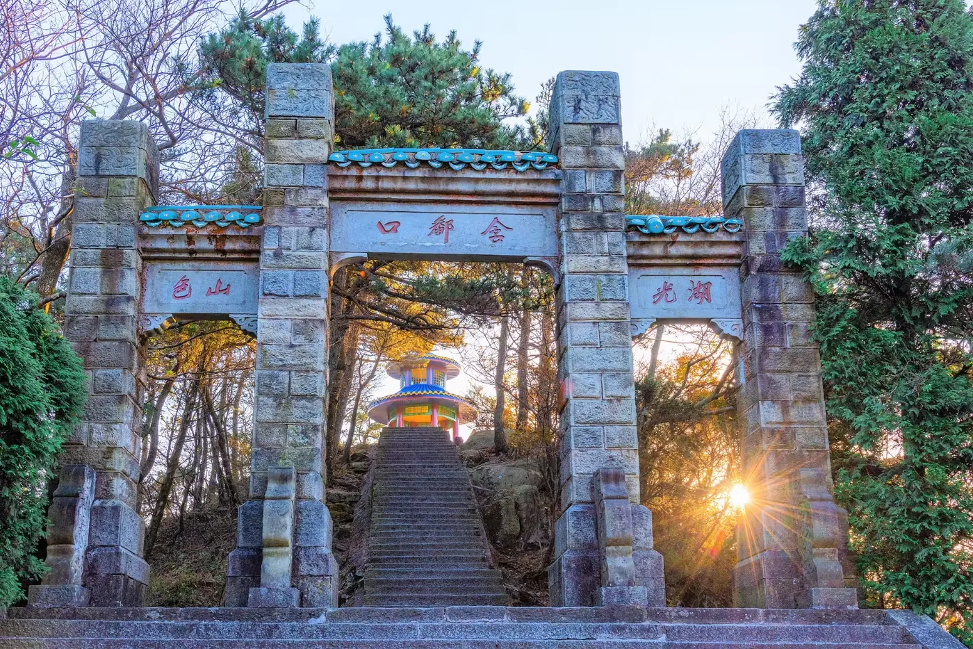 含鄱口风景图片