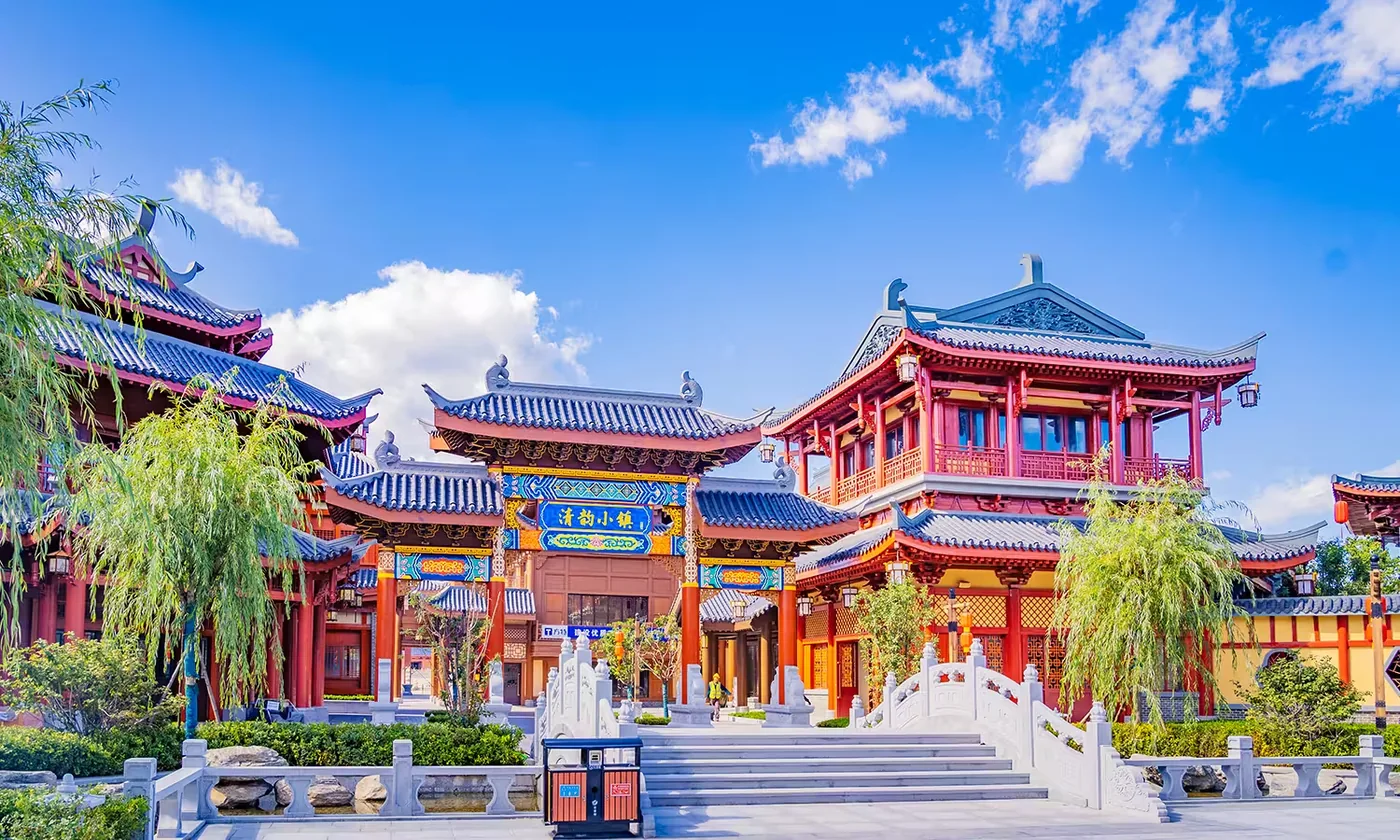 无蚊村风景图片