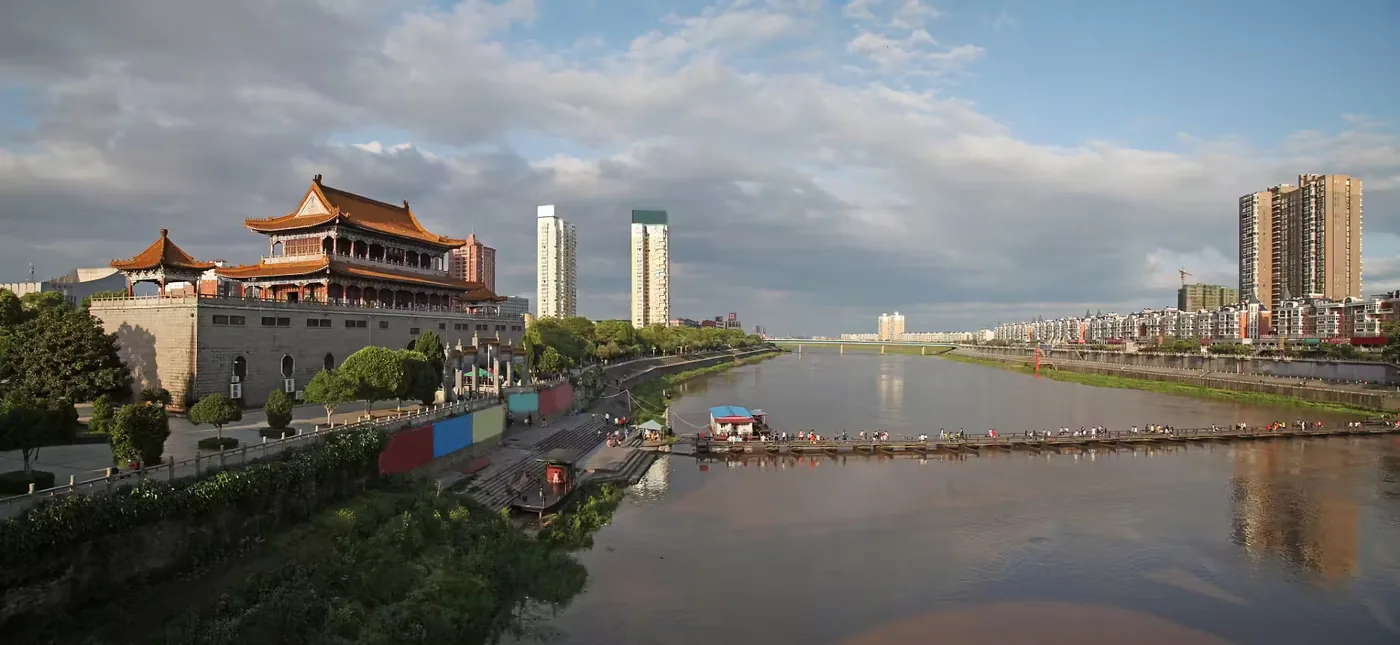 贾家古村风景图片