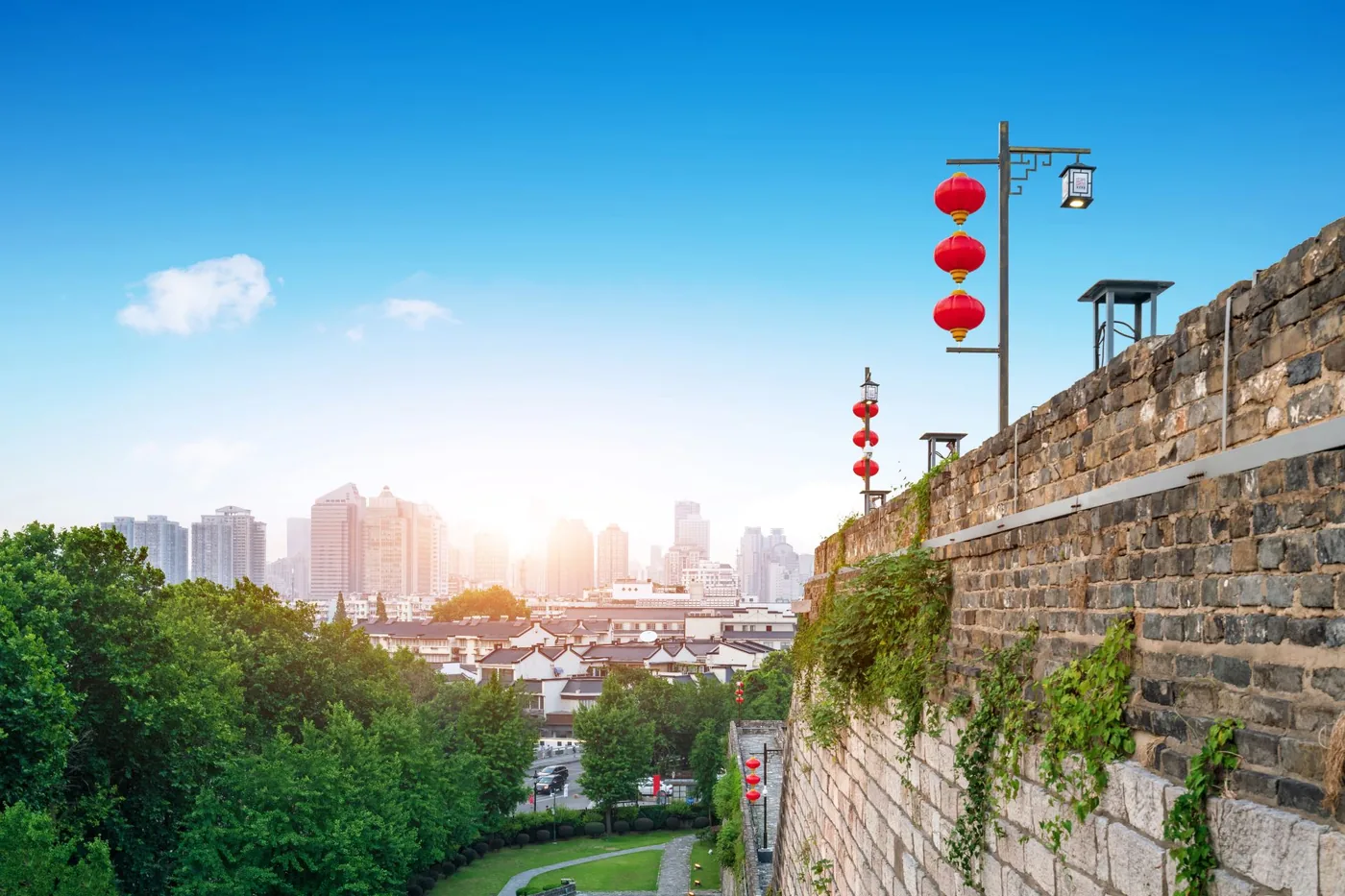 中华门瓮城实景图片