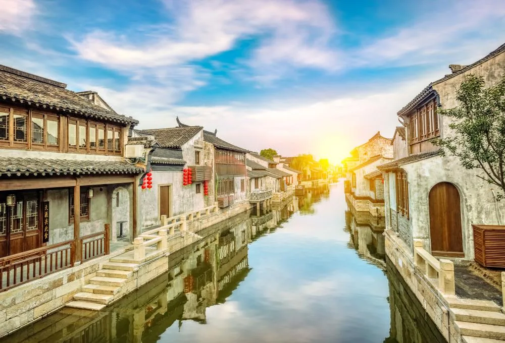 荡口古镇实景图片