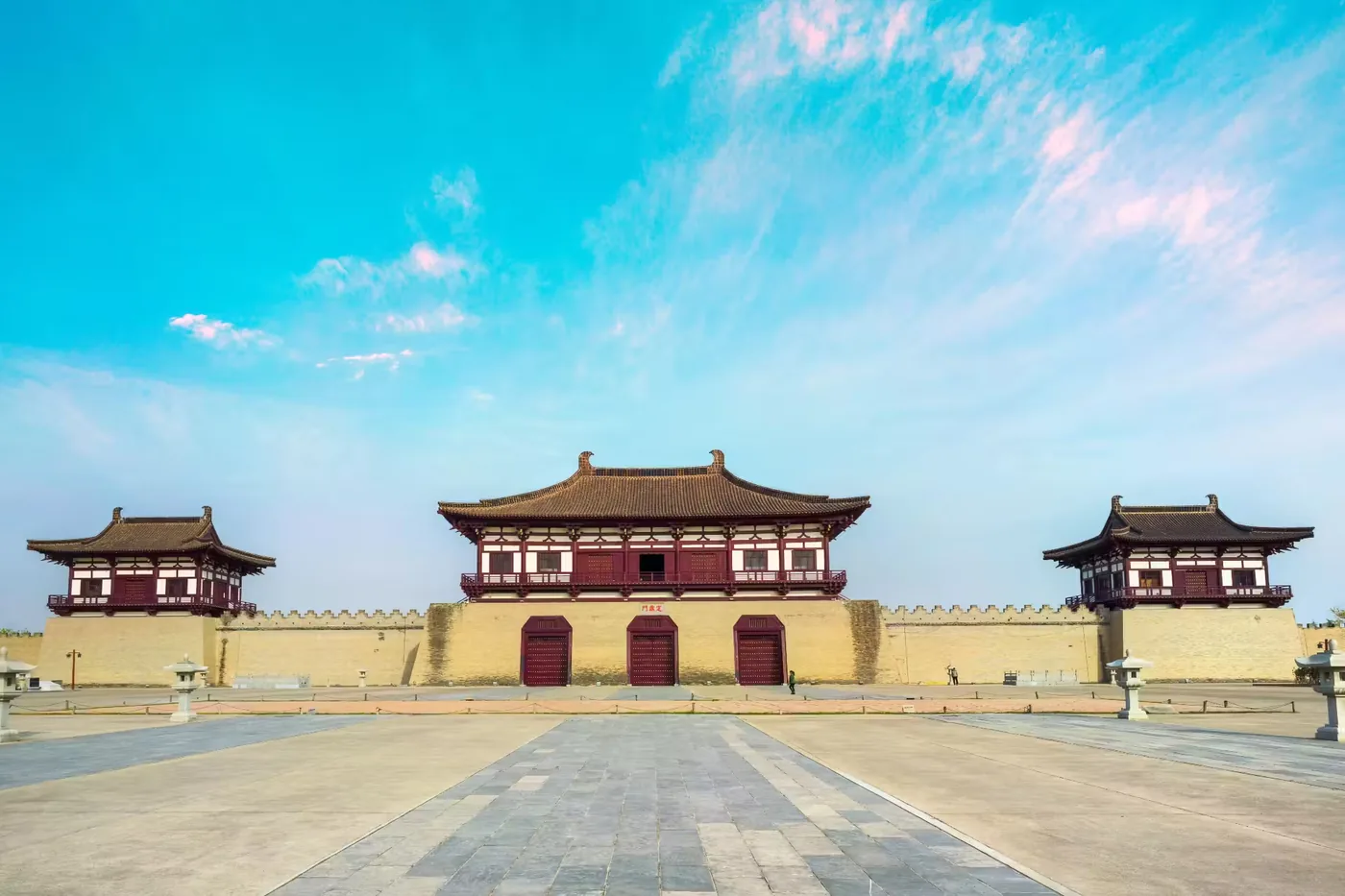 定鼎门遗址实景图片
