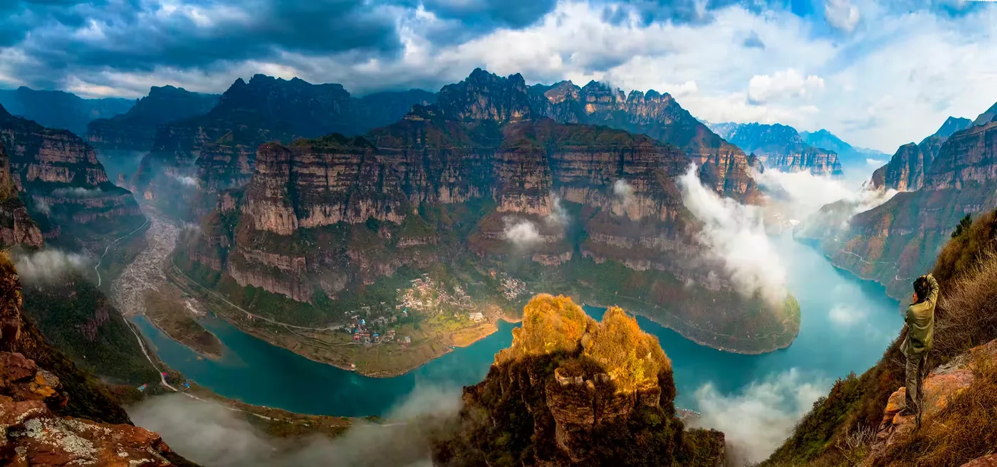 安阳古城风景图片