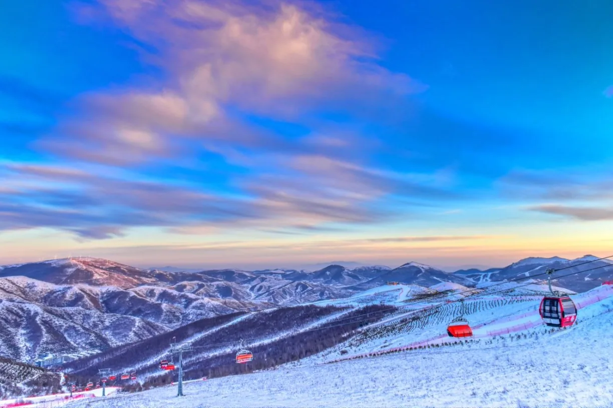 密苑云顶乐园雪场全景
