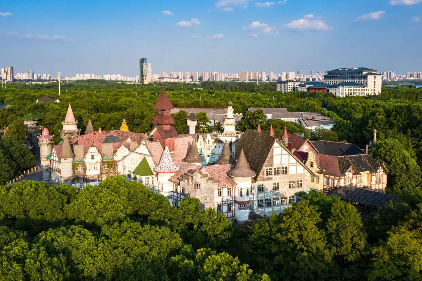 蠡湖中央公园实景图片