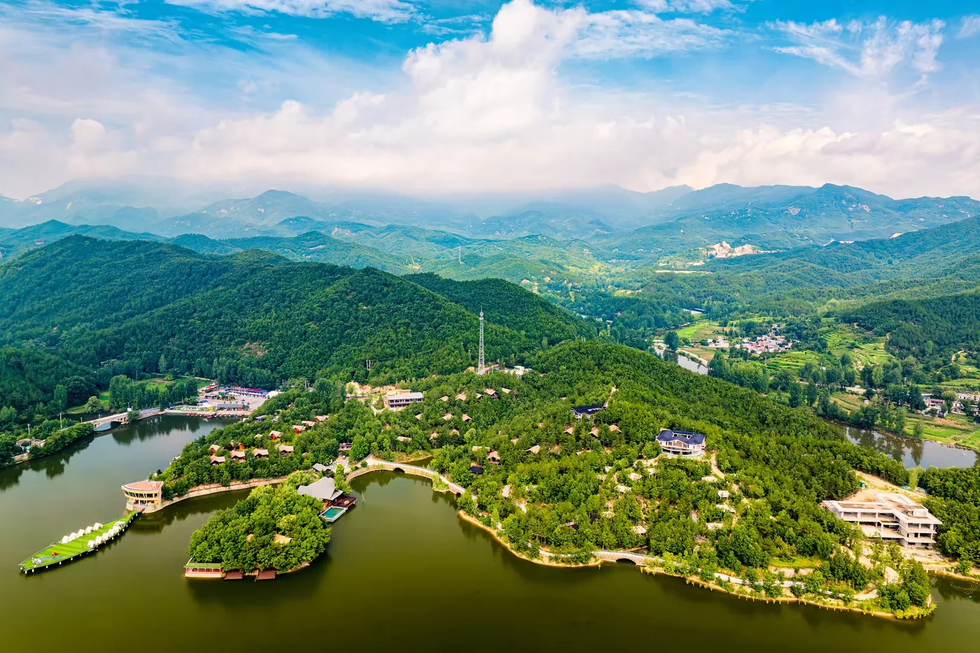 鹿鸣山风景区风景图片