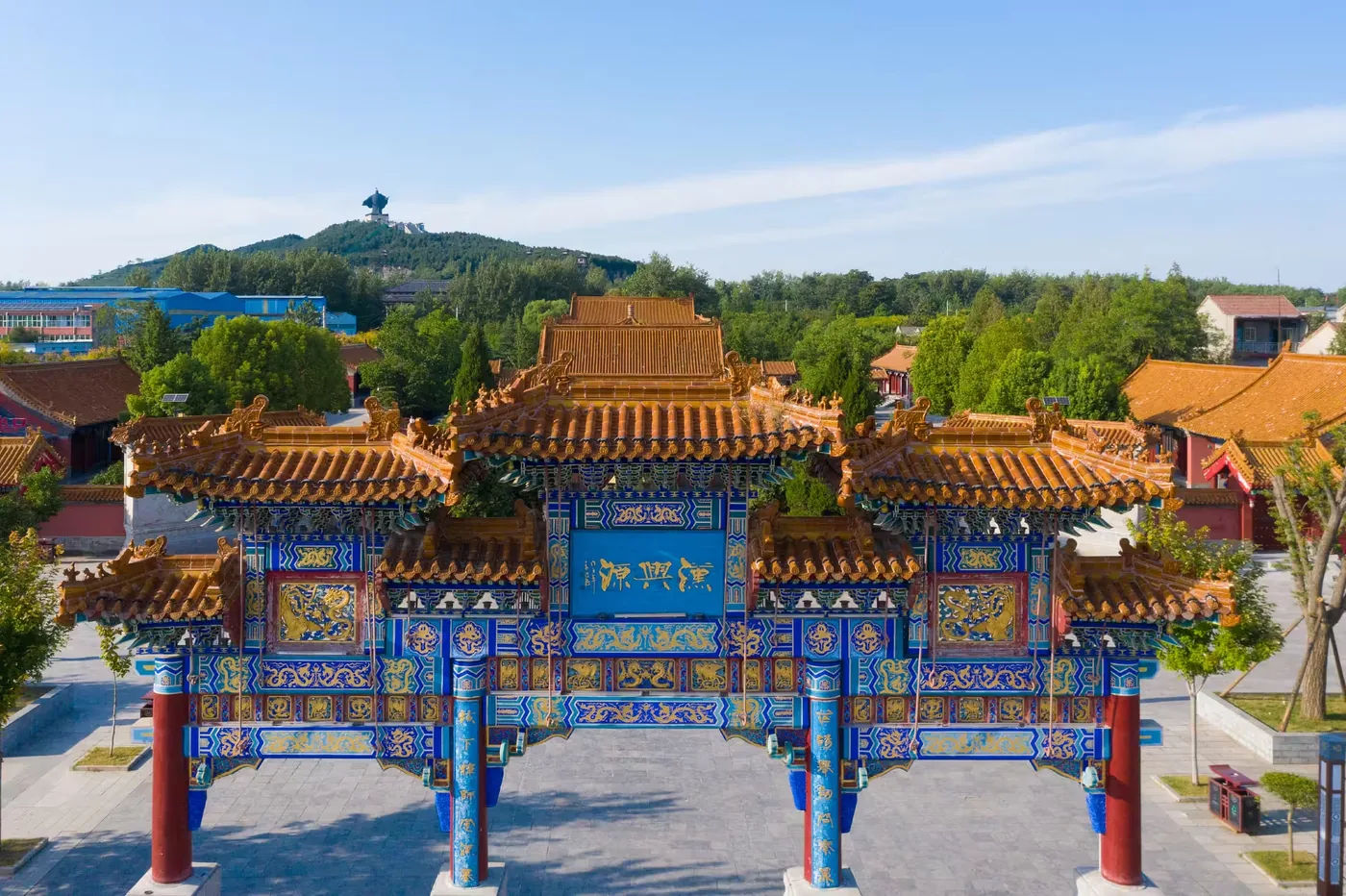 刘邦斩蛇碑风景图片