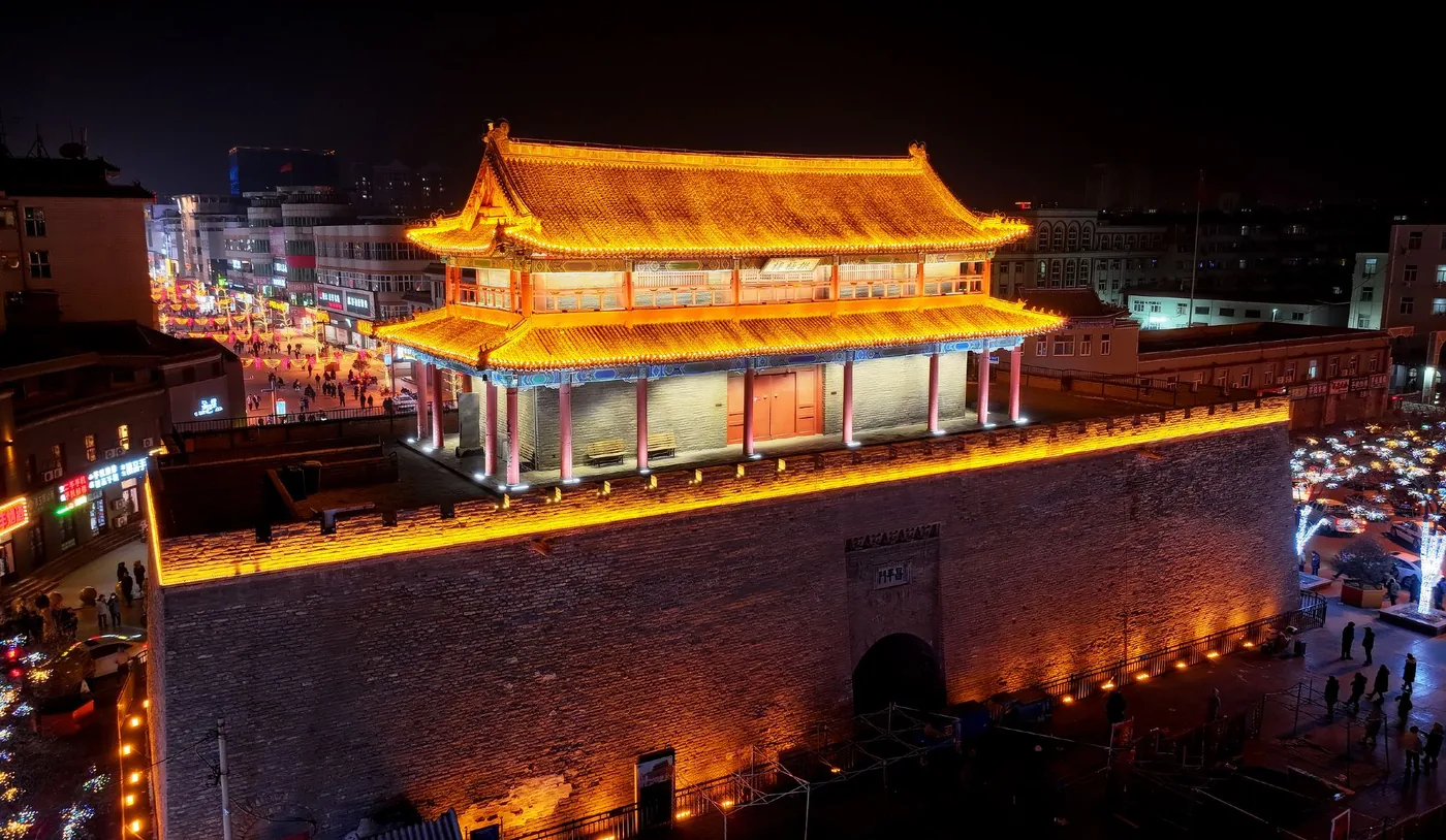 宣化古城实景图片