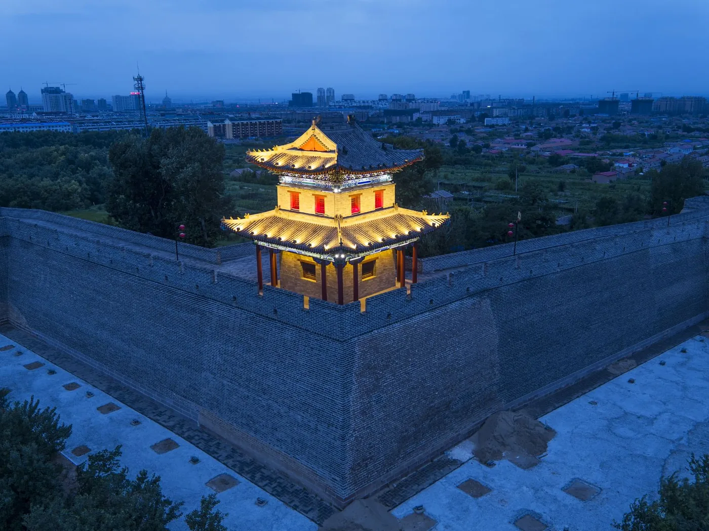 宣化古城风景图片