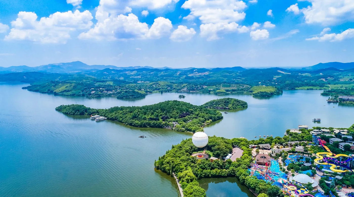 天目湖旅游度假区风景图片