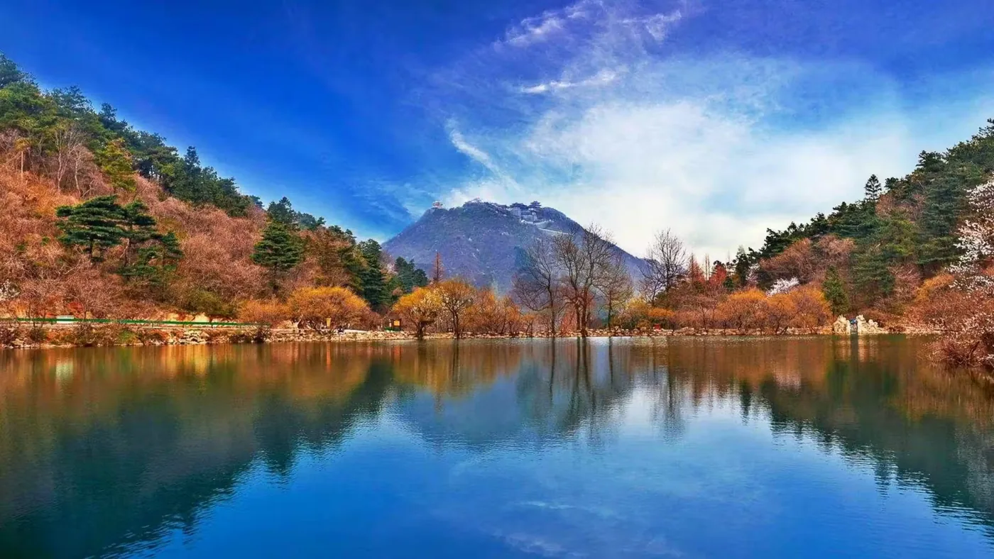大洪山金顶风景图片