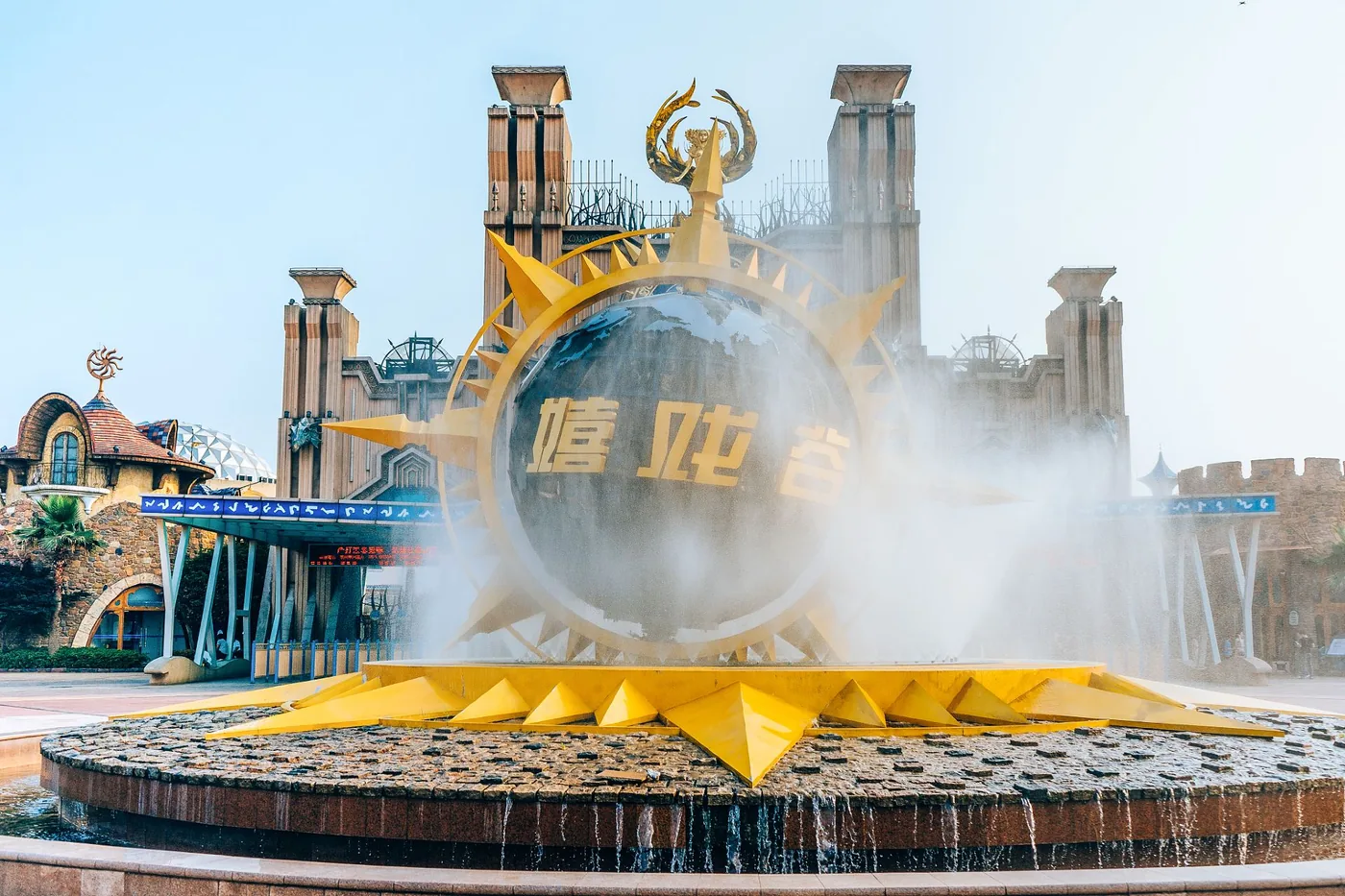 环球动漫嬉戏谷实景图片