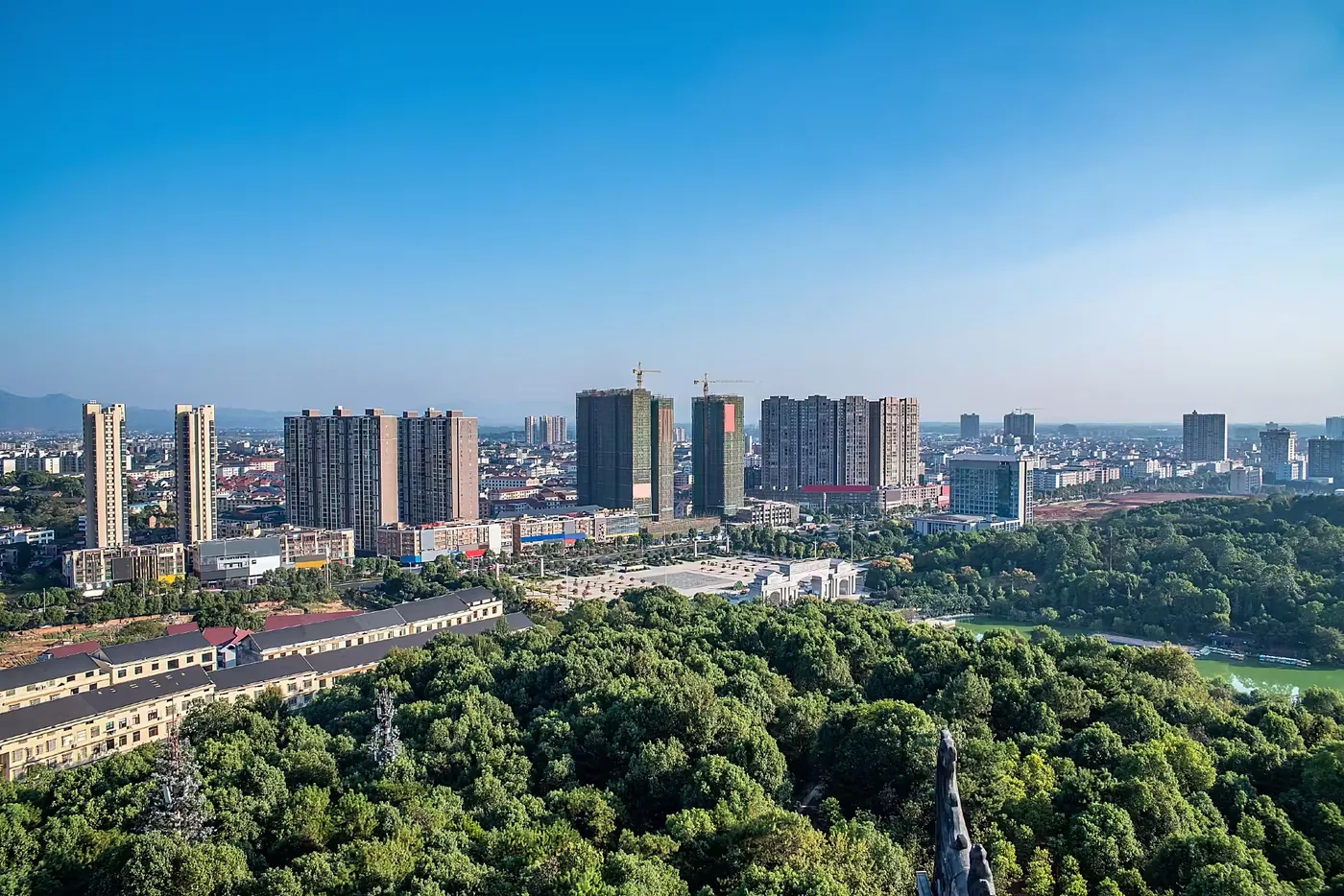 酒仙湖景区风景图片
