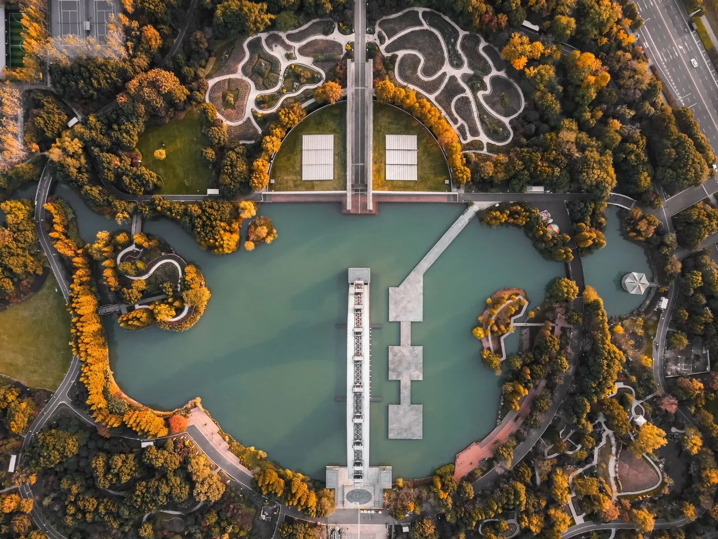 紫荆公园实景图片