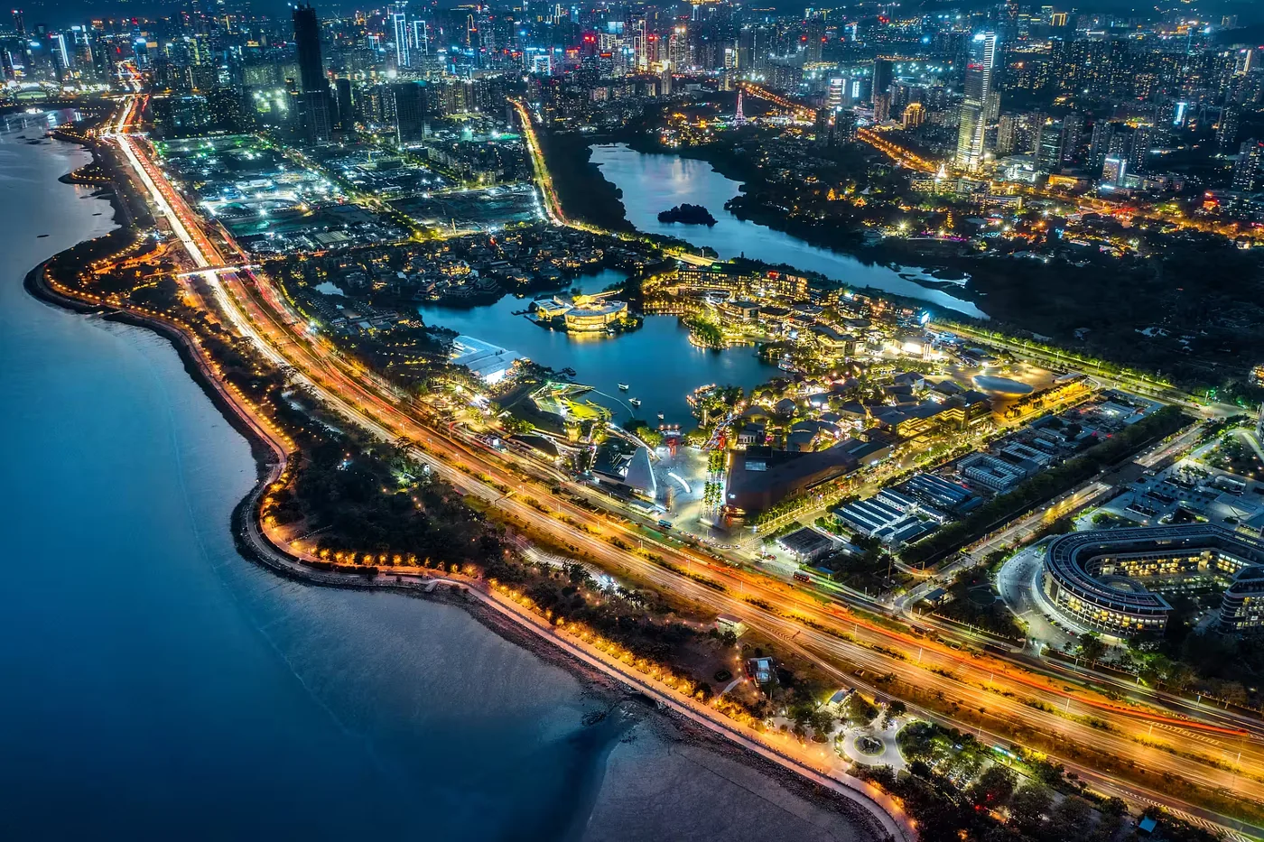 深圳欢乐海岸风景图片
