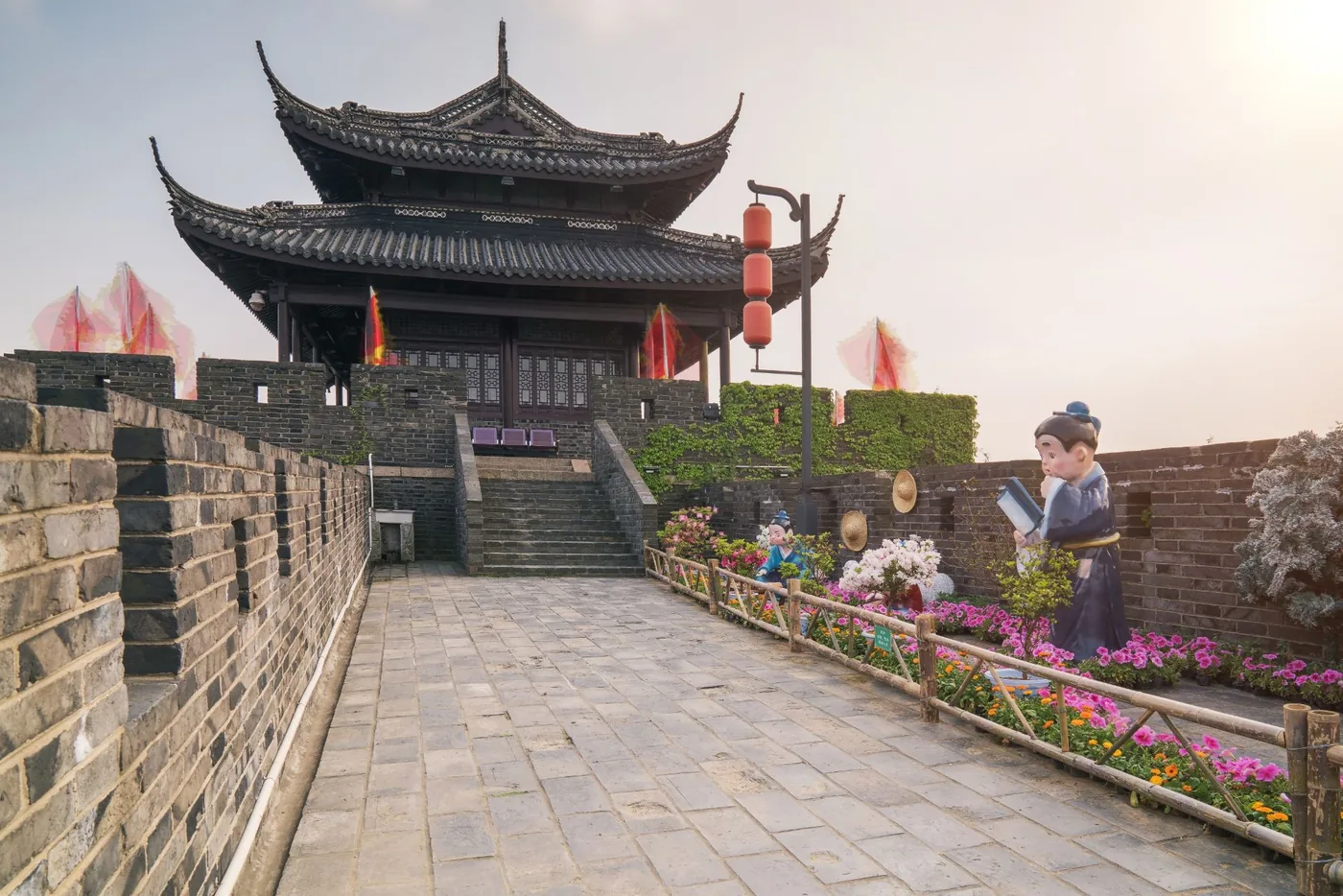 尚湖风景图片