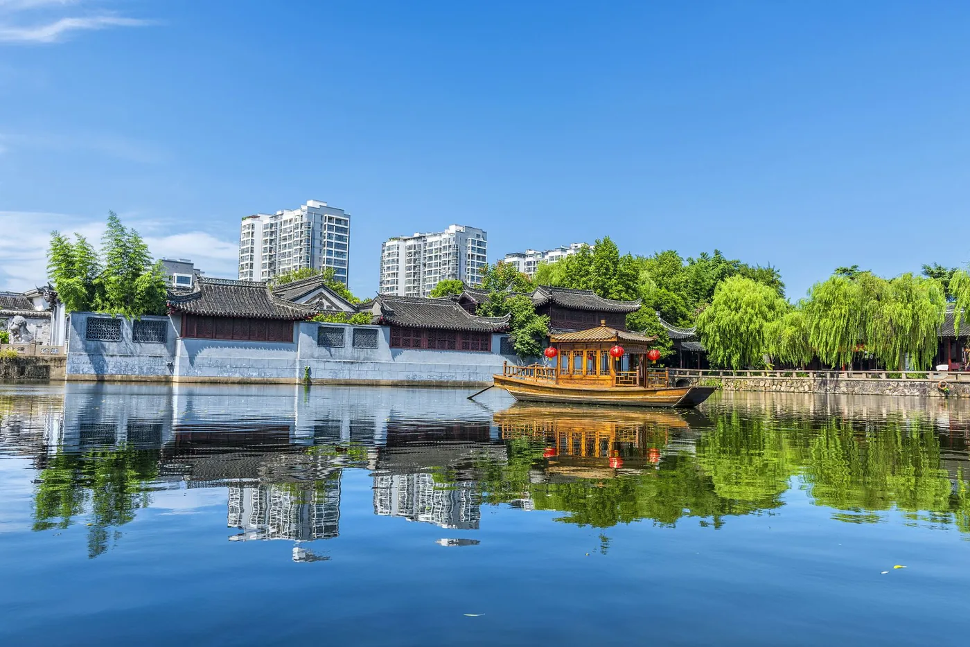 水绘园实景图片