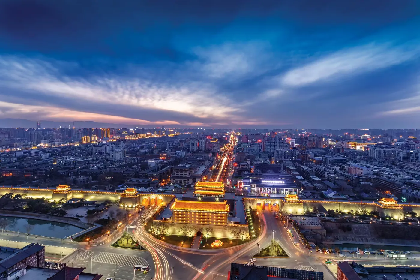 大雁塔风景图片