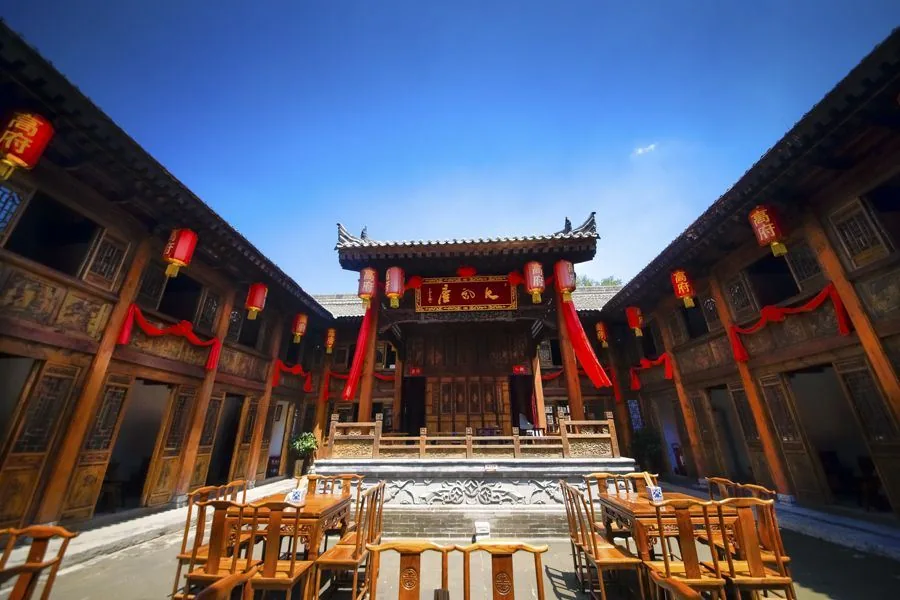 高家大院风景图片