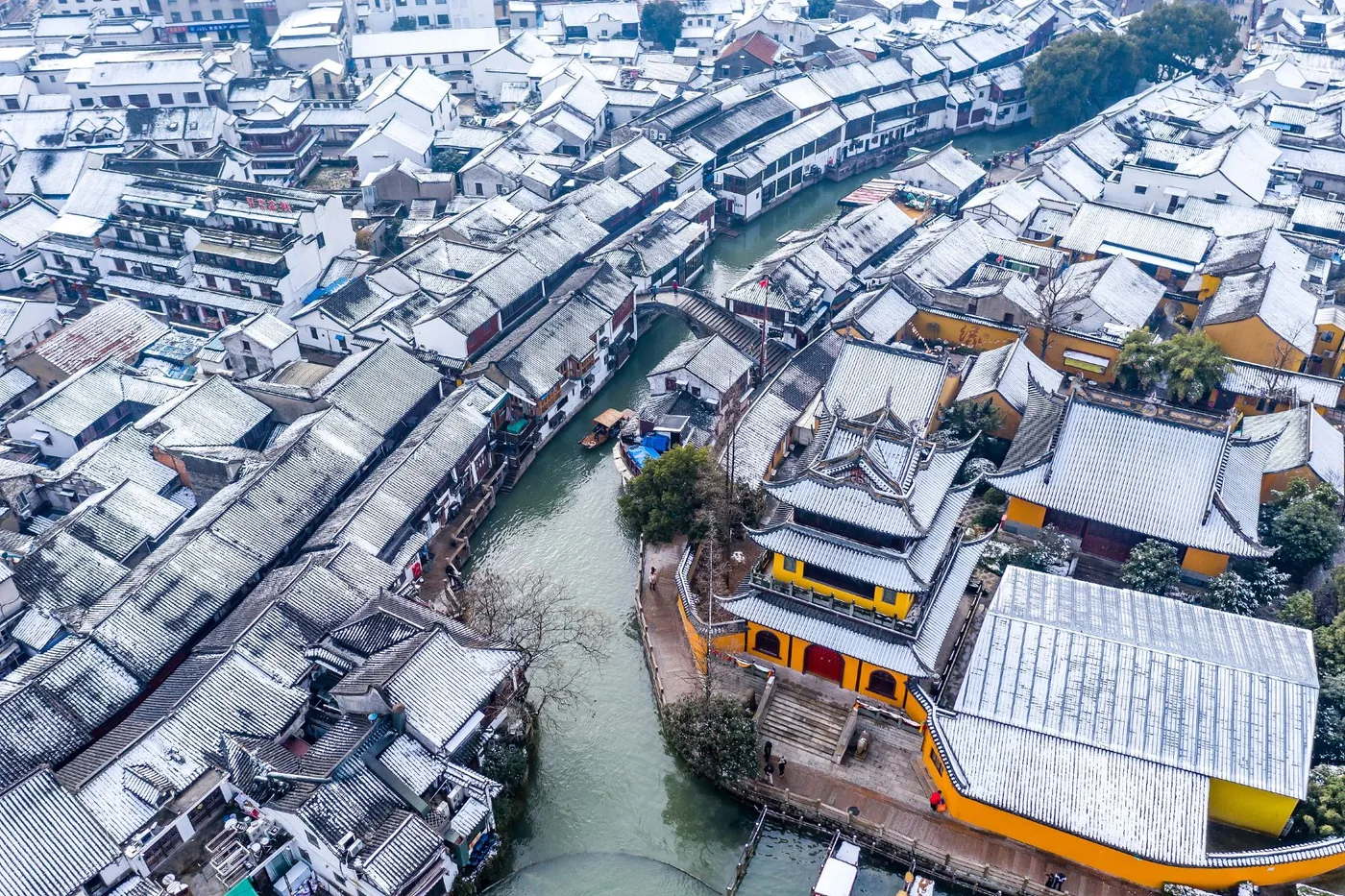 胜芳古镇风景图片