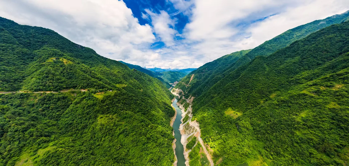 黄安坝风景图片