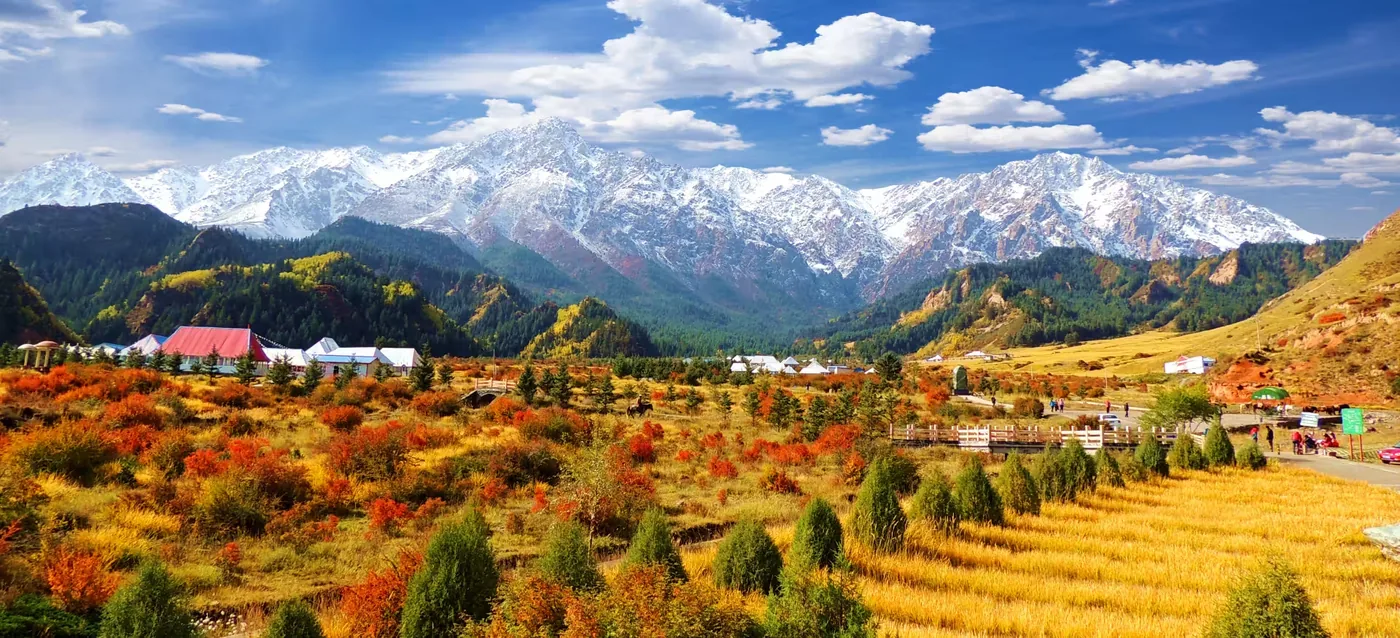 冰沟丹霞景区风景图片