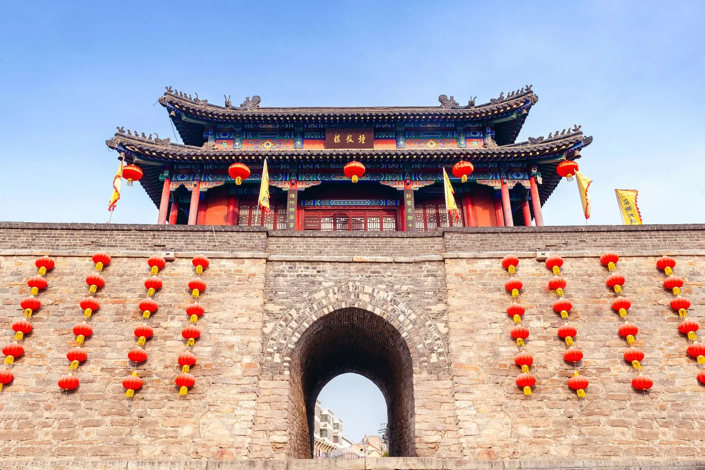 海州古城实景图片